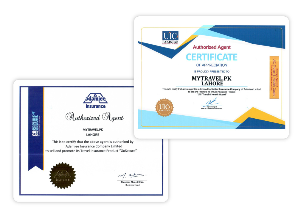 Authorized Travel Insurance Agent MyTravel.pk