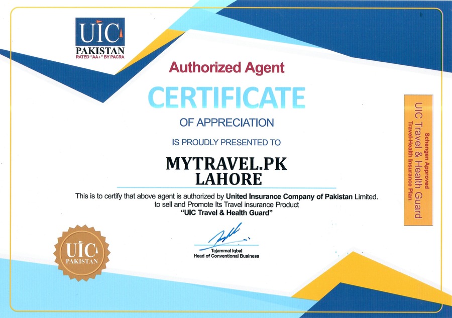 United Insurance Authorized Agent MyTravel.pk